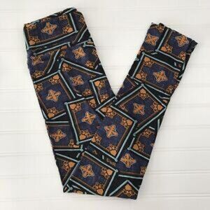 NWT LulaRoe OS Leggings Cards Tarot Magic Carpet Mystical Witchy fortune teller